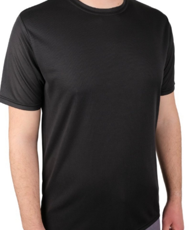 Sıfır Yaka Baskılı T-shirt